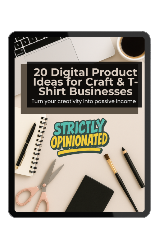 **FREE** 20 Digital Product Ideas to Grow Your Craft Biz